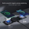 Caricabatterie Wireless Magnetico 3 in 1 per iPhone, AirPods e Apple Watch MigliorPrezzi.com