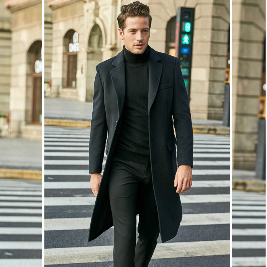Cappotto Elegante da Uomo | Stile Moderno e Taglio Elegante