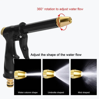 High pressure gun for car cleaning kit