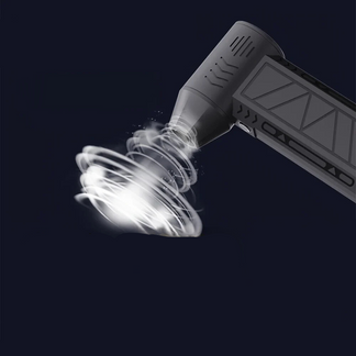 Mini Ventilatore Turbo™ | 130.000 giri/min, Brushless, Soffia Polvere e Foglie