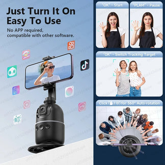 Station with 360 ° rotation for registration compatible with all devices