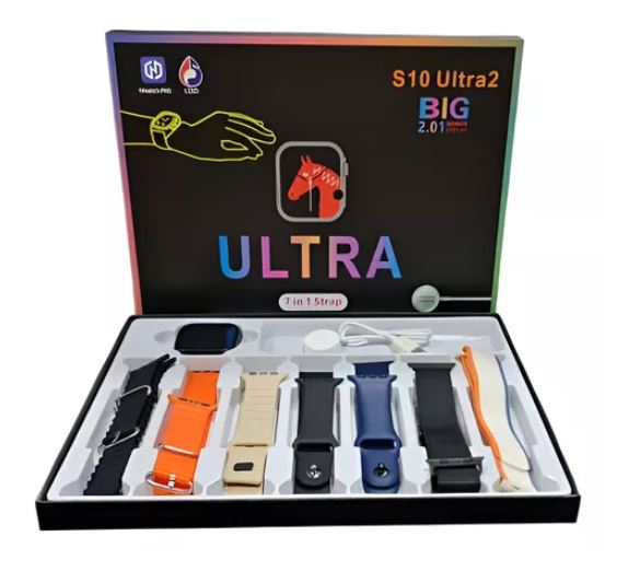 Ultra Smartwatch - 7 FIGHTS FIGHTS, 2.01 "screen, GPS and notifications