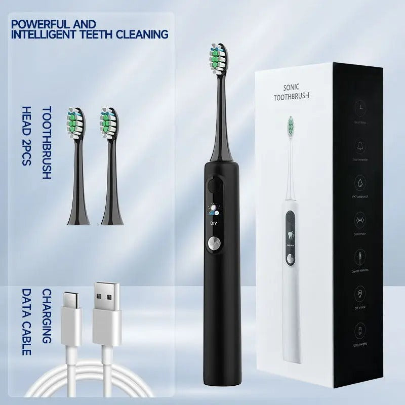 Spazzolino Elettrico Ultrasuoni con Sospensione Magnetica Ricaricabile e Impermeabile