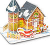 Puzzle 3D Cartoon Casa e Castello  Giocattoli Educativi Fai da Te MigliorPrezzi.com
