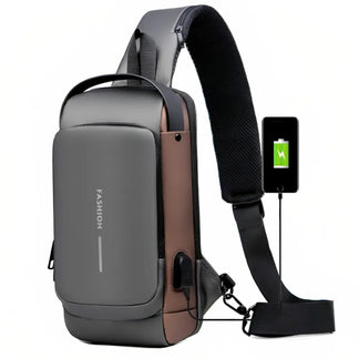 Aeroproof ™ | Waterproof anti -theft shoulder strap with USB charging