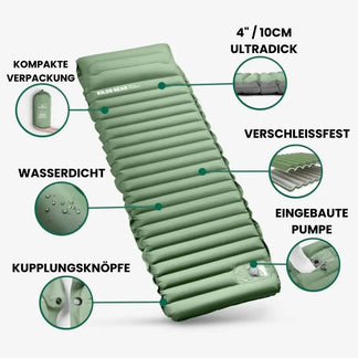 Inflatable ™ pro | Camping comfort and relaxation everywhere