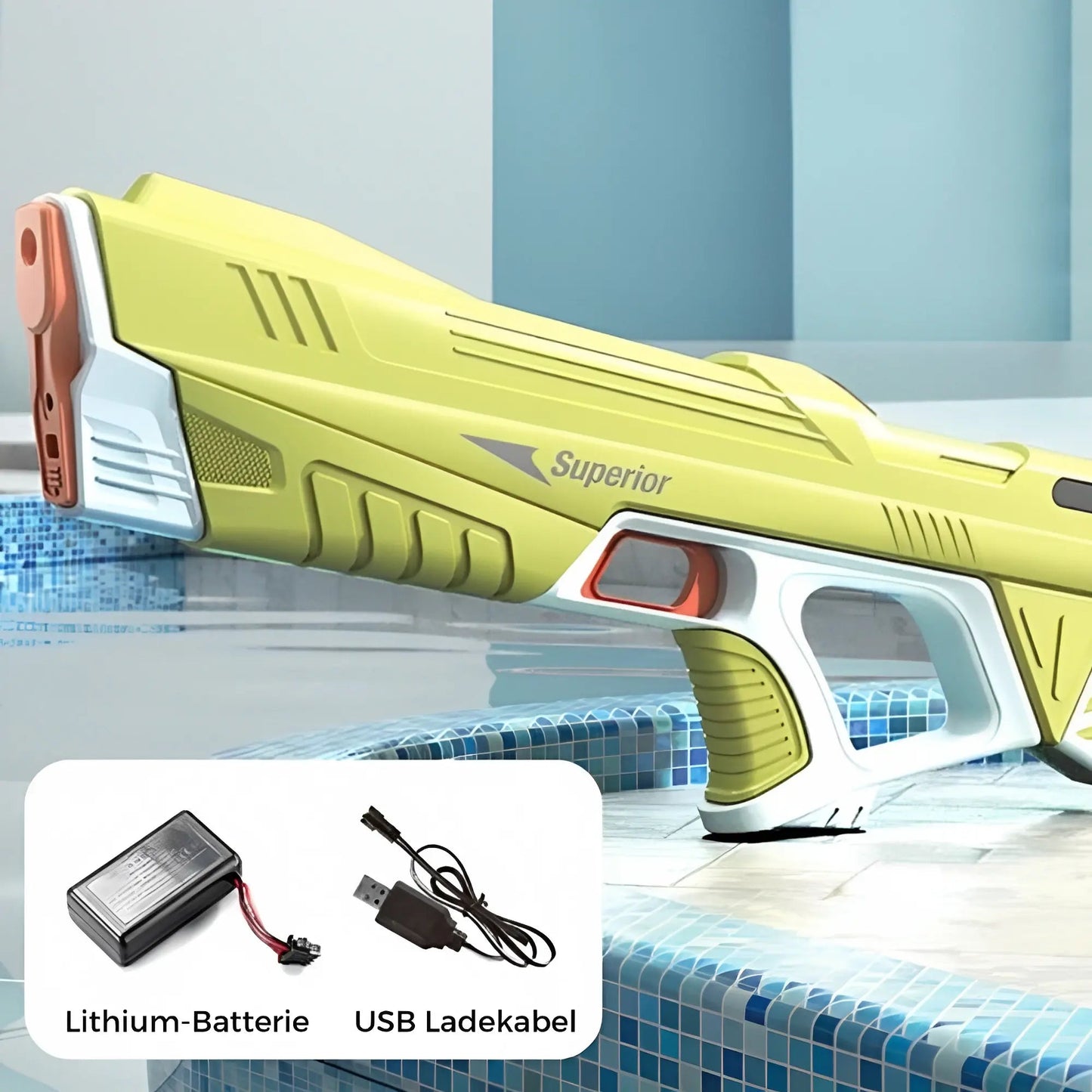 1.	AquaBlaster™ | Pistola ad Acqua Elettrica ad Alte Prestazioni