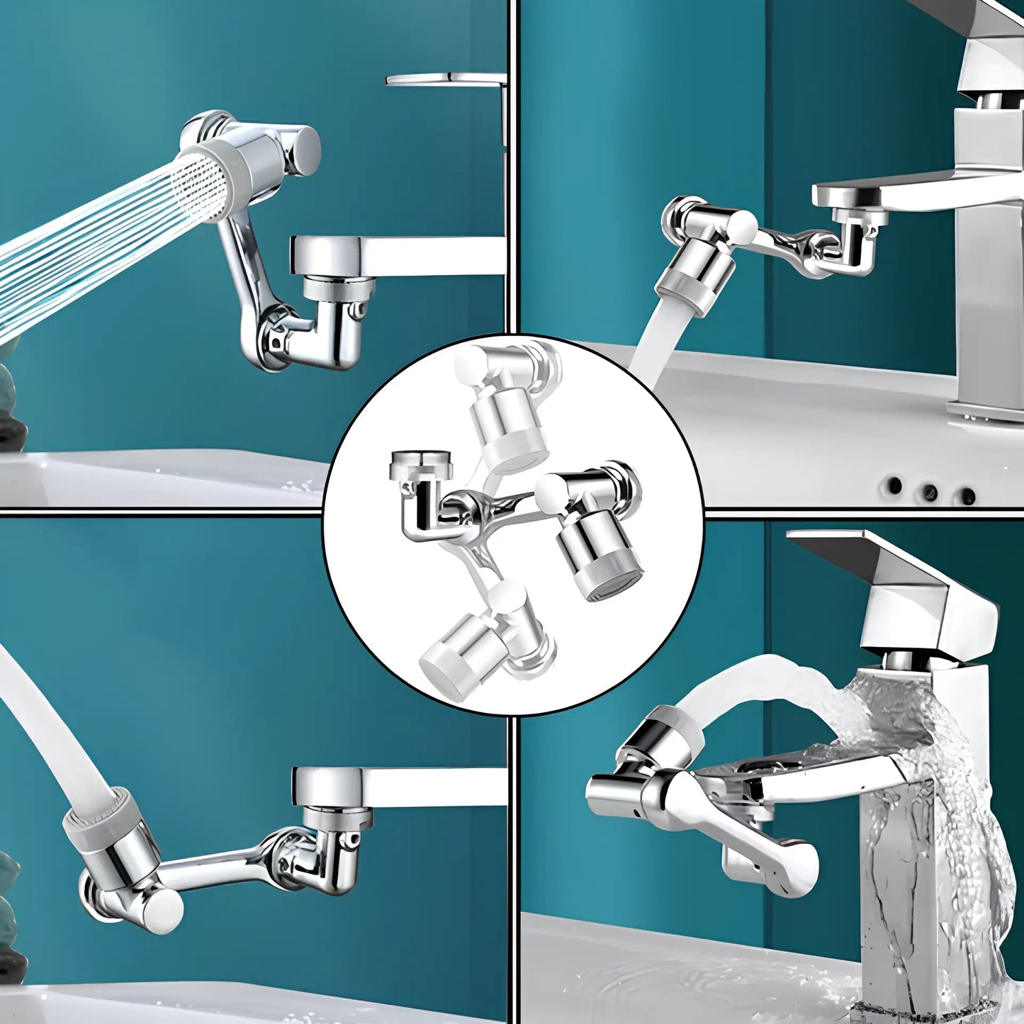 Tap with hornade arm | Direct the water where you want