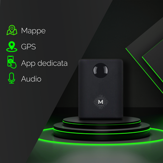 Mini GPS with audio listening