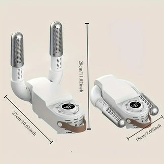 Portable dryer with timer and perfumer