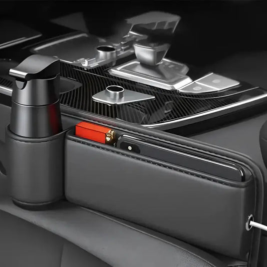 Cars organizer in leather ™ | Elegance and space always at hand