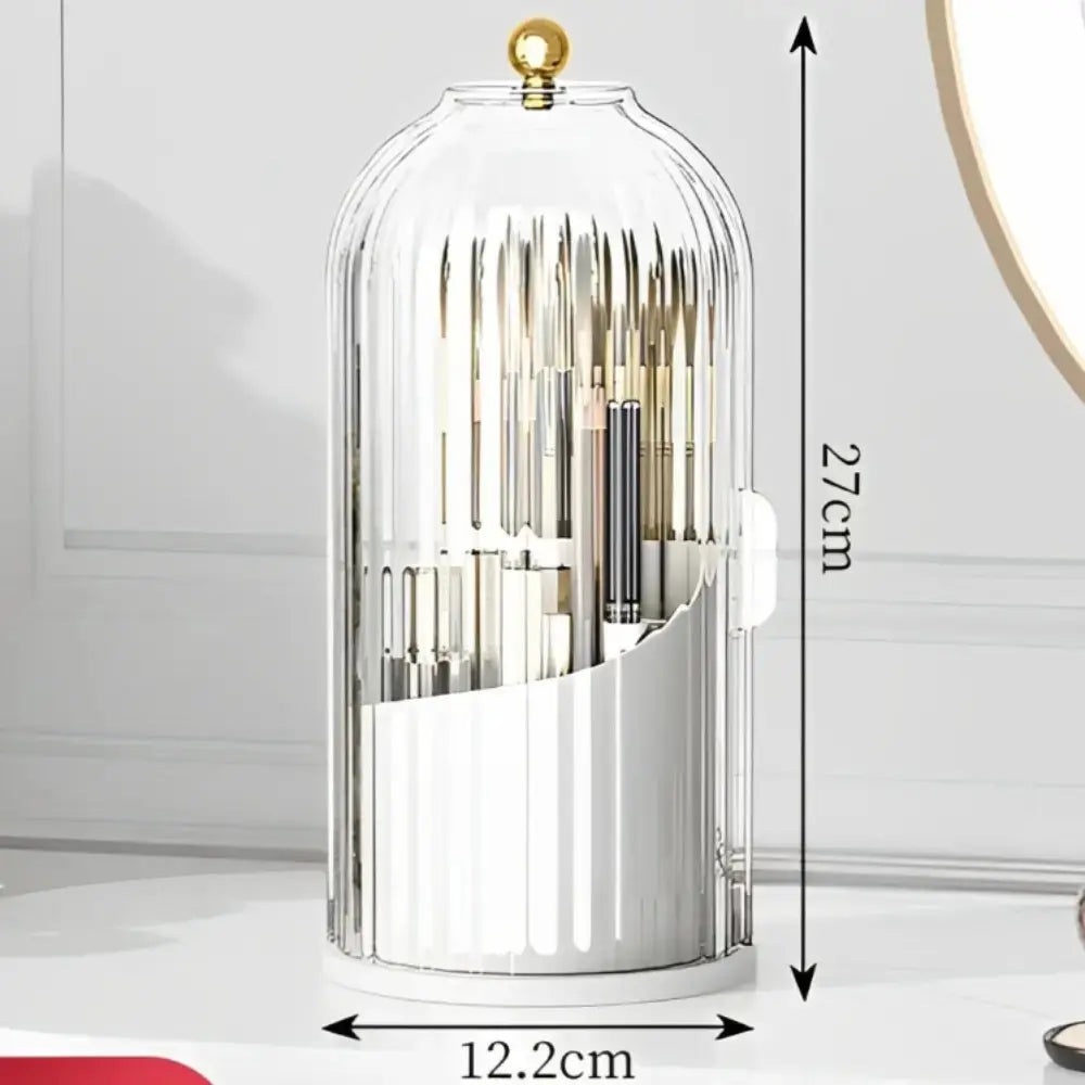 <tc>360° Makeup Organizer™ | Stylish Covered Storage for Cosmetics</tc>
