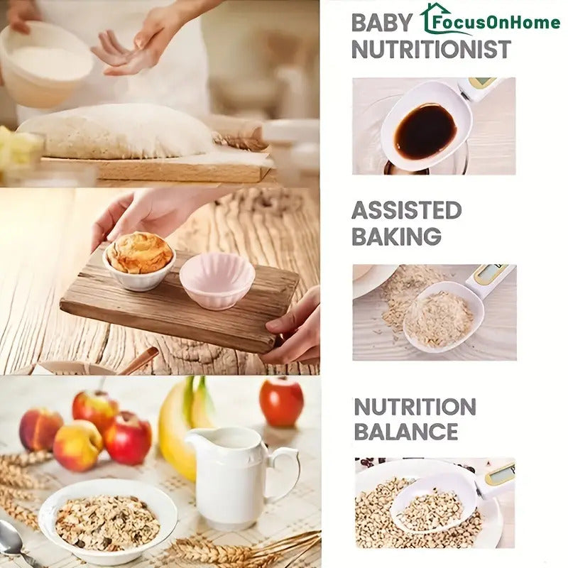 Portable kitchen electronic scale
