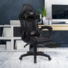 Sedia da Ufficio e Gaming Reclinabile con Supporto Ergonomico e Poggiapiedi