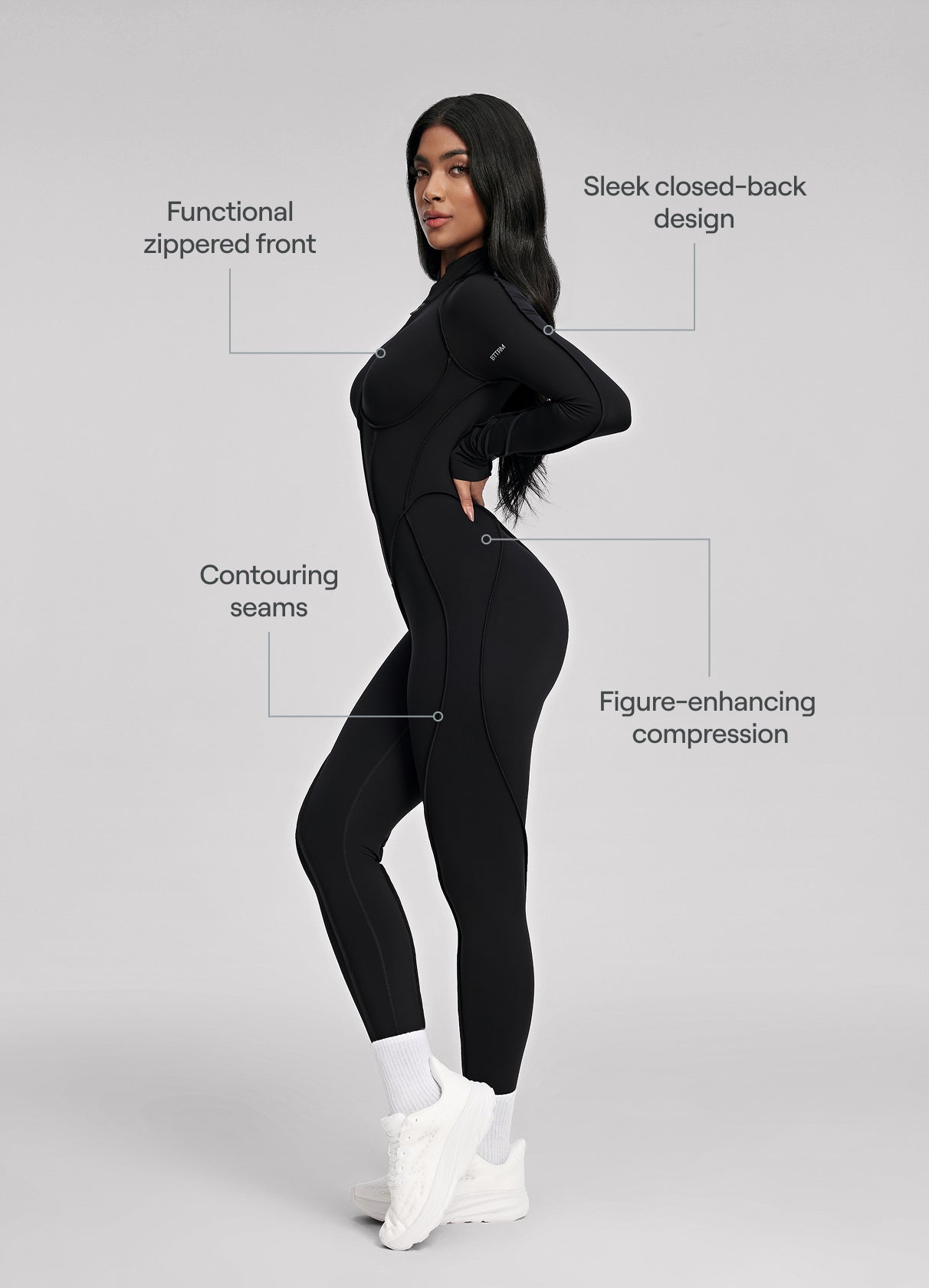 Catsuit Donna – Tuta Aderente per Pilates, Yoga e Fitness