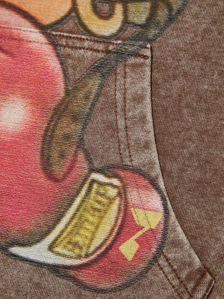 BOUNCE BACK™ | Felpa con Cappuccio Streetwear con Stampa Girl Boxer Cartoon