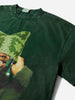 BOUNCE BACK | Maglia Oversize Verde con Stampa