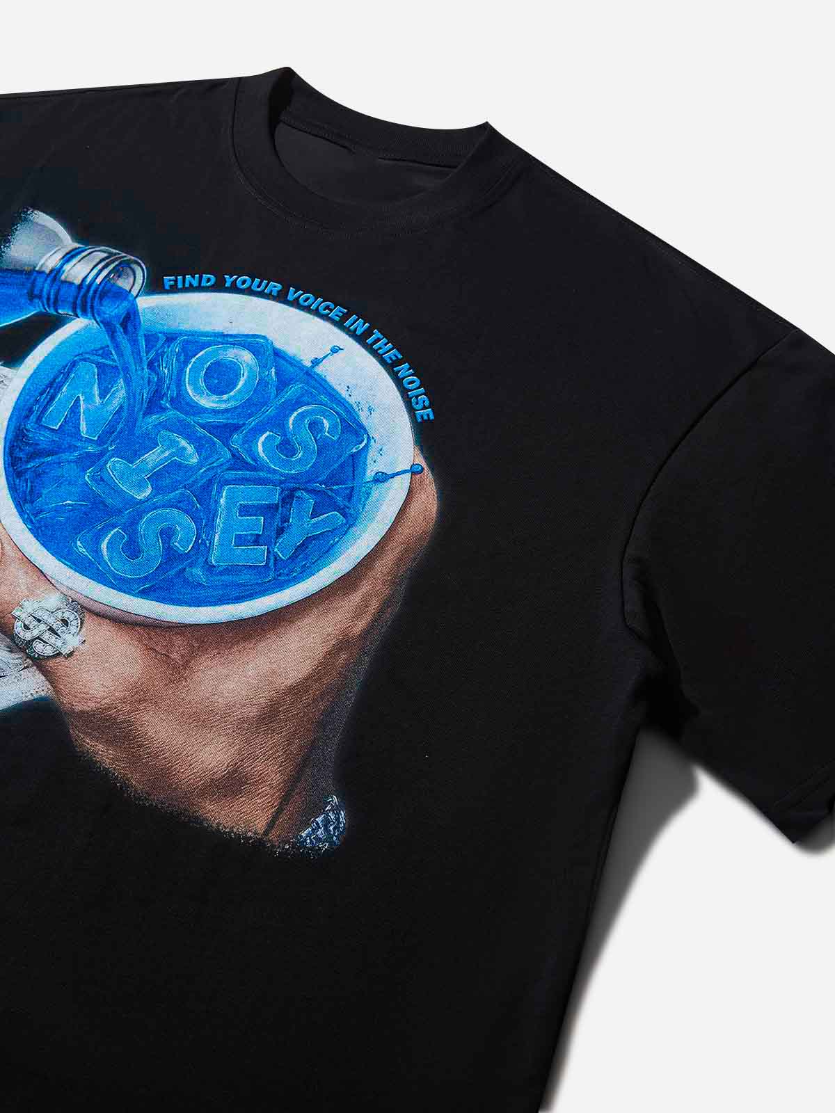 BOUNCE BACK™ | Maglia Boxy Fit Oversize con Stampa “Cheers to Money”