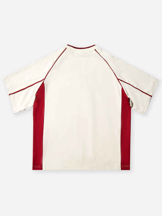 BOUNCE BACK™ | Maglia Oversize con Grafica Denti Brillanti e Croce Bold