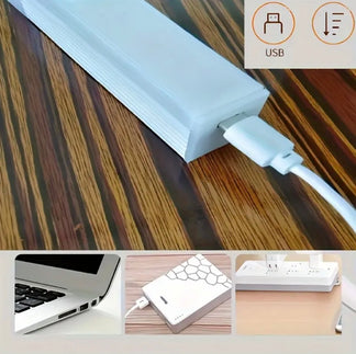 Ultra -thin wireless LED light with movement sensor