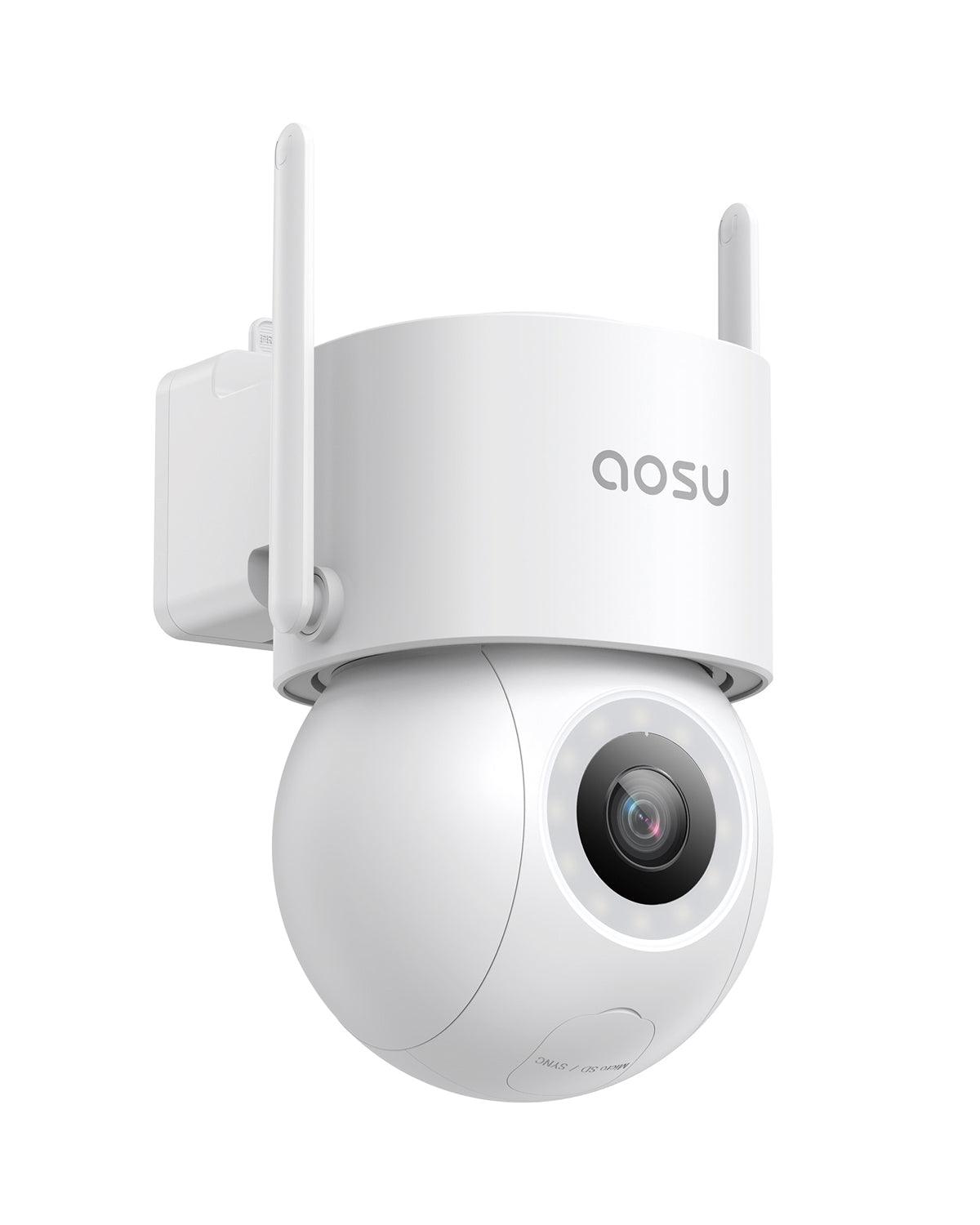 Telecamera WiFi da Esterno 6K – Visione Notturna a Colori 360°