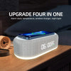 Caricabatterie Wireless con Sveglia e Termometro per iPhone Samsung MigliorPrezzi.com