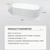 Caricabatterie Wireless con Sveglia e Termometro per iPhone Samsung MigliorPrezzi.com
