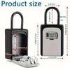 Cassaforte Impermeabile con Combinazione a 4 Cifre  Acciaio Inossidabile MigliorPrezzi.com