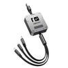 USB 3-in-1 60W cable-For Lightning, Android and Type-C devices