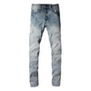 Jeans Blu™ | Stile Amiri con Dettagli a Contrasto