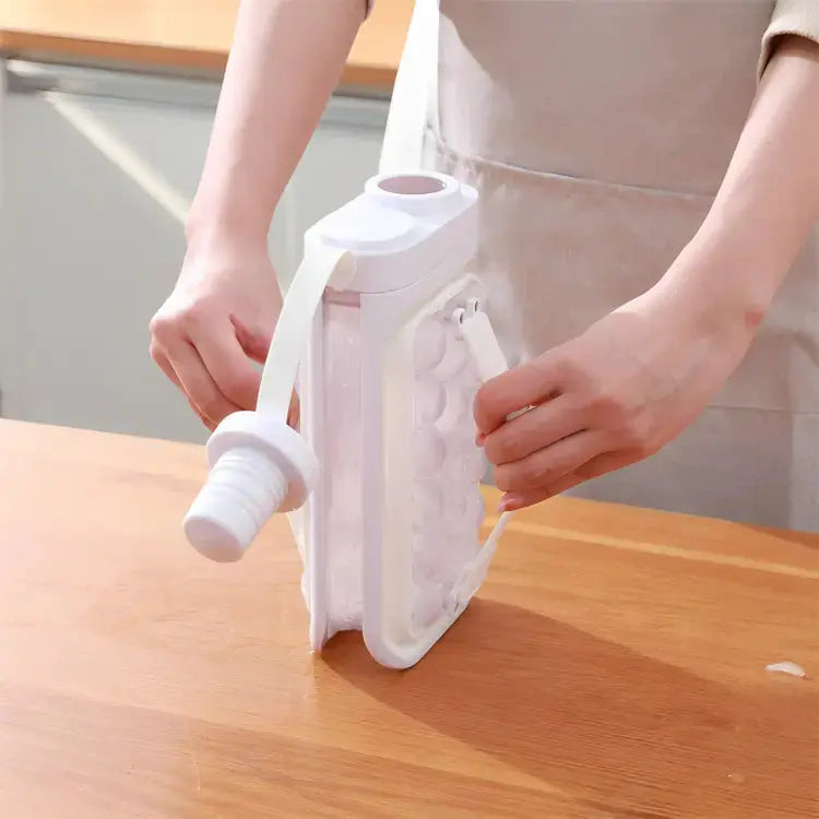 Ghiaccio Facile™ | Stampo Portatile con Beccuccio Anti-Goccia MigliorPrezzi.com