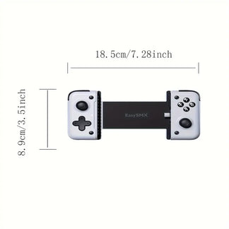Mobile games controller with vibration sensors