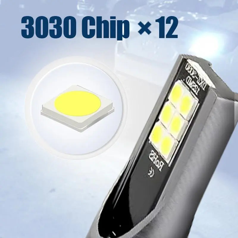 H7 H11 LED Headlight Bulbs 6500K 80W Set MigliorPrezzi.com