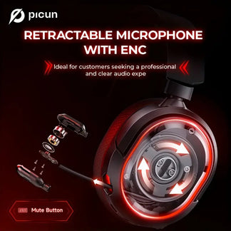 Low latency professional gaming headphones