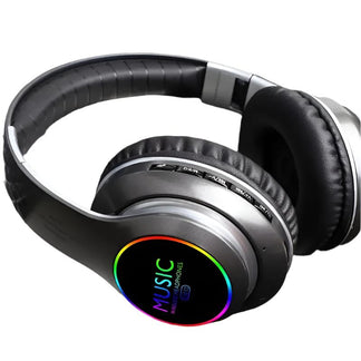 Cuffie Wireless Aggiornate con Bassi Profondi e Microfono