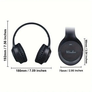 Cuffie wireless insonorizzate pieghevoli Hi Fi da gaming