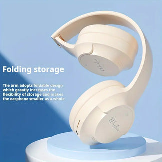 Cuffie wireless insonorizzate pieghevoli Hi Fi da gaming