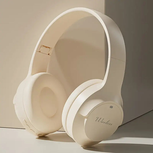 Cuffie wireless insonorizzate pieghevoli Hi Fi da gaming