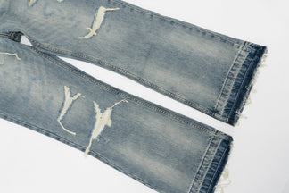 Jeans Strappati™ | Stile Streetwear in Denim Chiaro