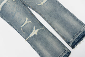 Jeans Strappati™ | Stile Streetwear in Denim Chiaro