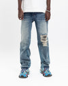 Jeffery Flare Denim™ | Denim Flare Uomo Lavaggio Vintage
