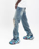 Jeffery Flare Denim ™ | Denim Flare Man Vintage washing
