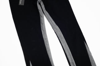 Flared Denim™ | Jeans Flare Nero-Grigio Bicolore