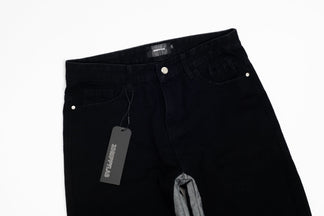 Flared Denim™ | Jeans Flare Nero-Grigio Bicolore