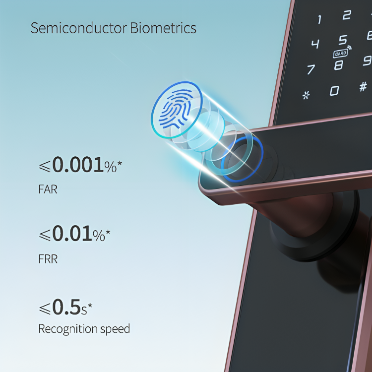 Serratura Intelligente Biometrica | Sblocco con Impronta Digitale Ultra-Rapido