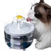 Water dispenser for cats with automatic fountain and filter