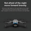 E99 Pro 4K Dual-Camera Drone, Foldable, Altitude Hold, Gesture Control, WiFi, Gravity Sensor, USB Charging, Storage Bag, Black MigliorPrezzi.com