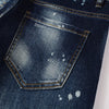 Denim Slim Fit | Strappi Multipli e Lavaggio Sbiadito