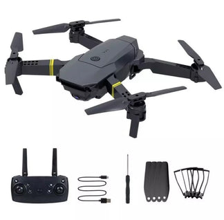 Foldable mini drone with quadricottero camera 4k camera wi-fi smartphone