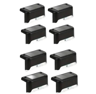 4/8 outdoor lights set with solar charging